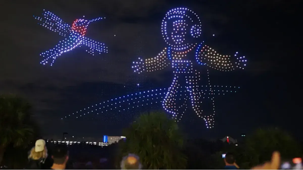 The All-New Drone Show, sponsored by Sky Elements