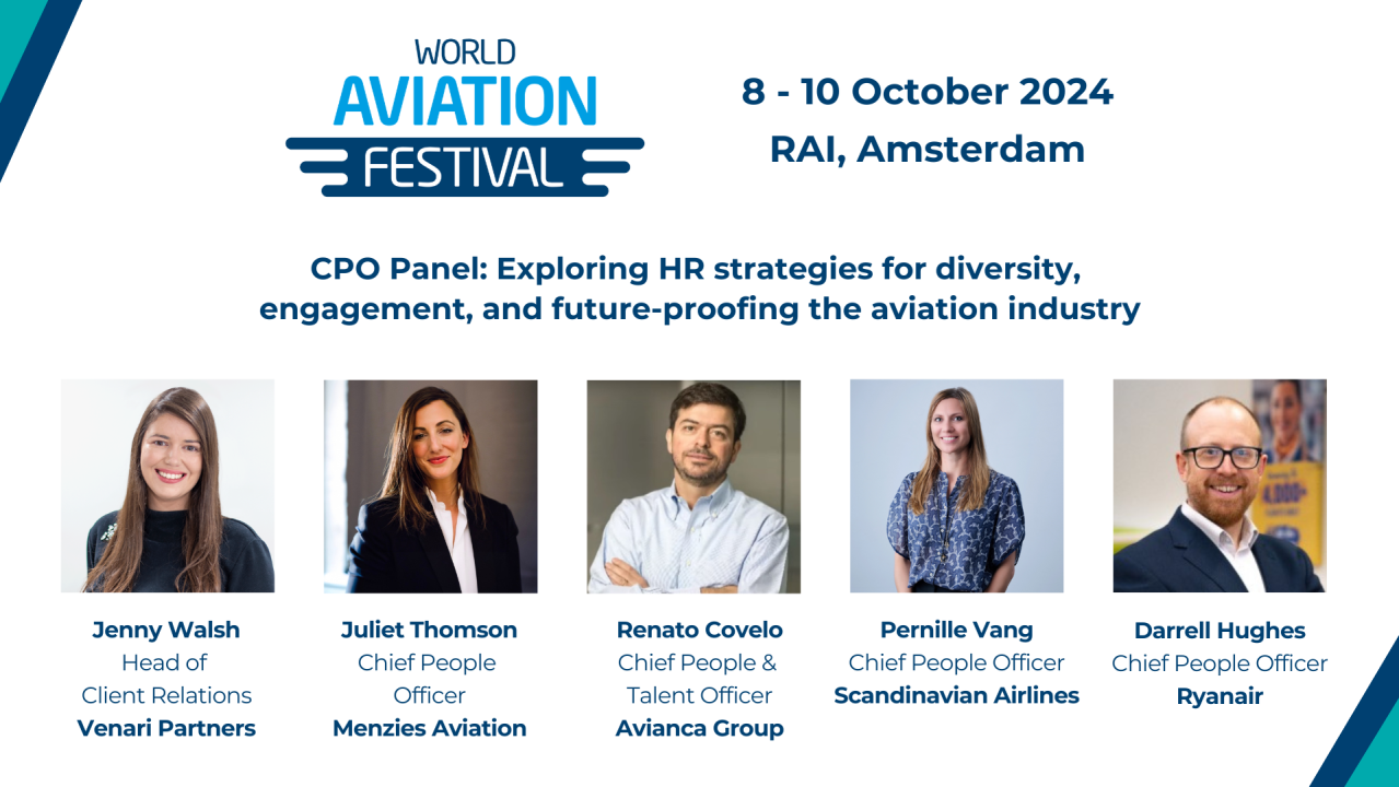 CPO Panel: Exploring HR strategies for diversity, engagement, and future-proofing the aviation industry