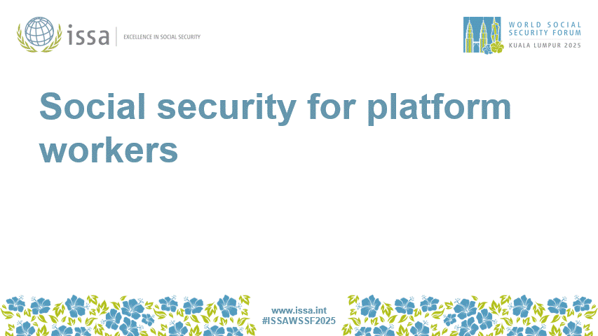 R4-Ballroom *multi* Social security for platform workers