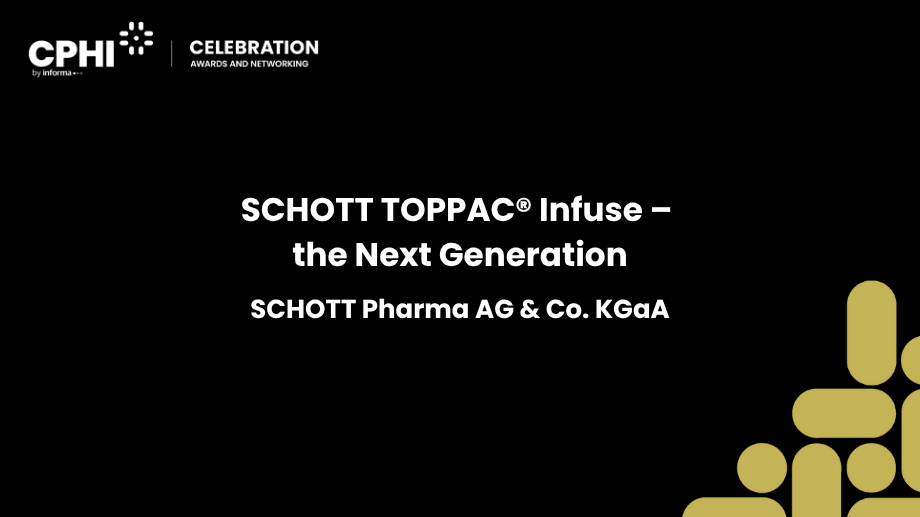 SCHOTT TOPPAC® infuse – the next generation