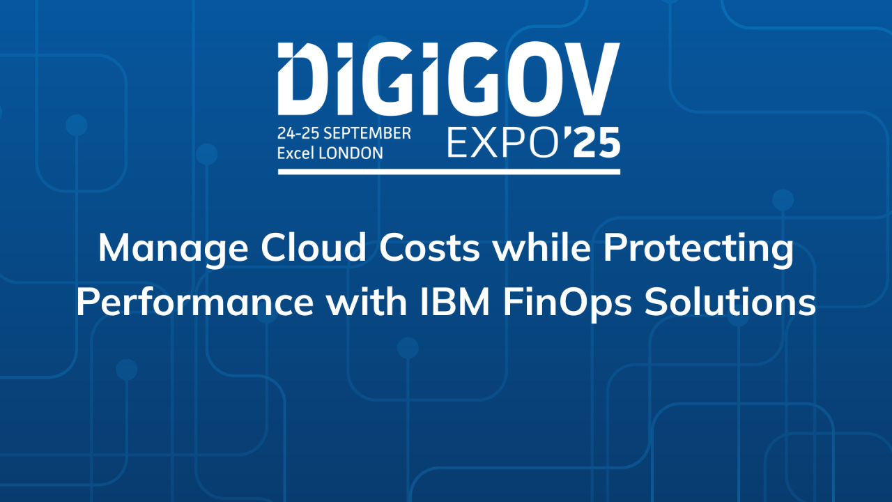 Manage Cloud Costs while Protecting Performance with IBM FinOps Solutions