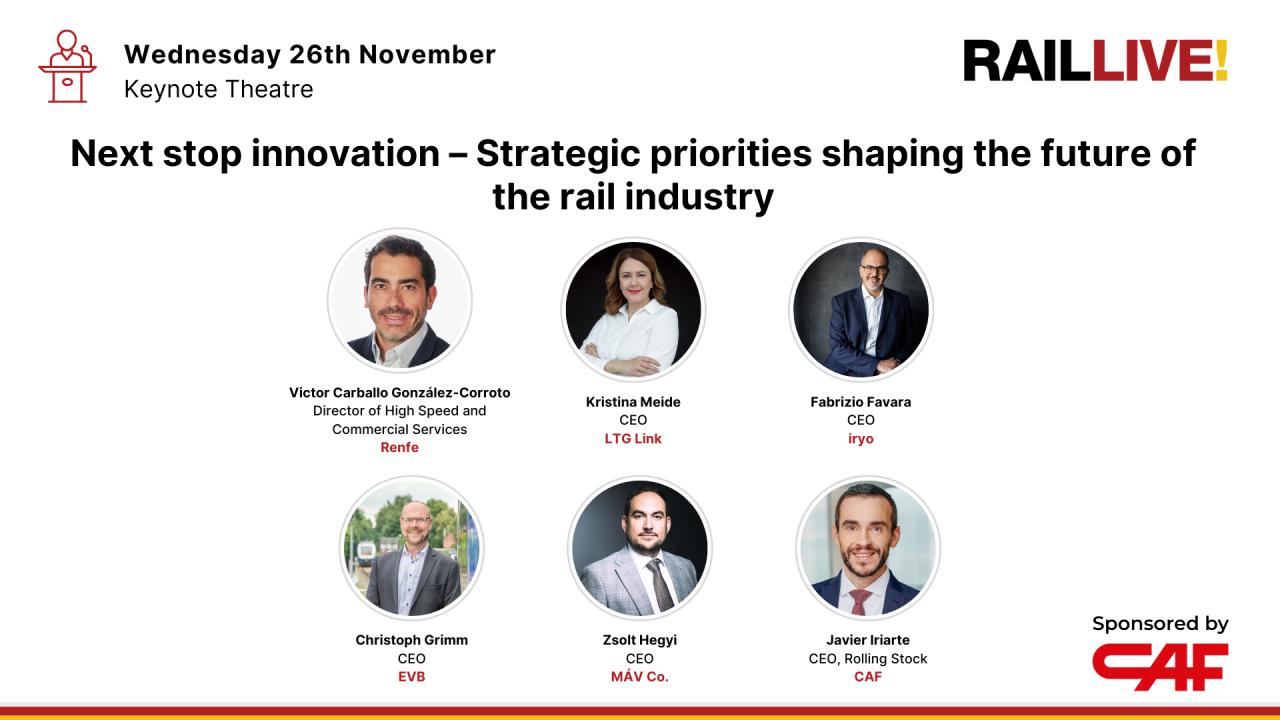 Next stop innovation: Strategic priorities shaping the future of the rail industry