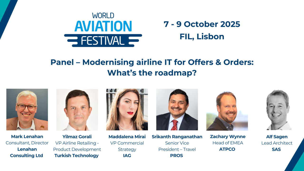 Panel – Modernising airline IT for Offers & Orders: What’s the roadmap?