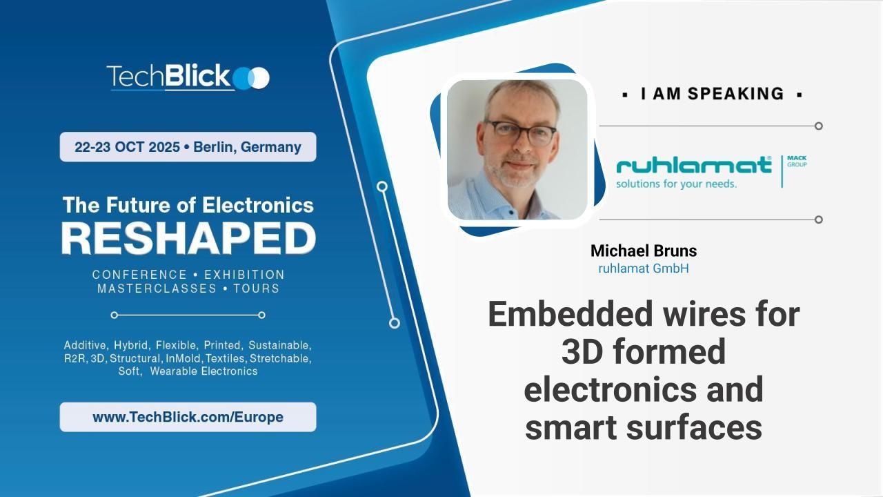 ruhlamat GmbH - Embedded wires for 3D formed electronics and smart surfaces