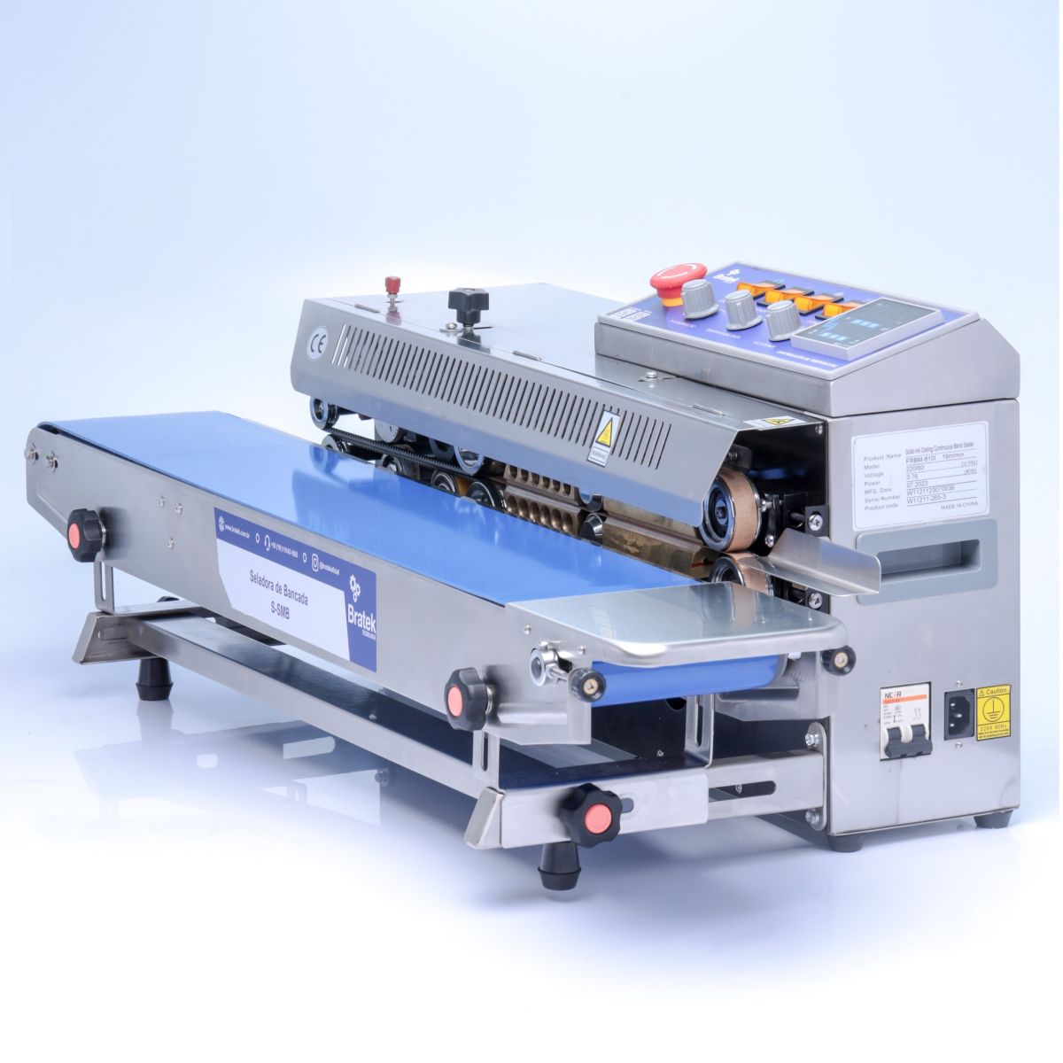 Seladora de Bancada Semiautomática - S-SMB
