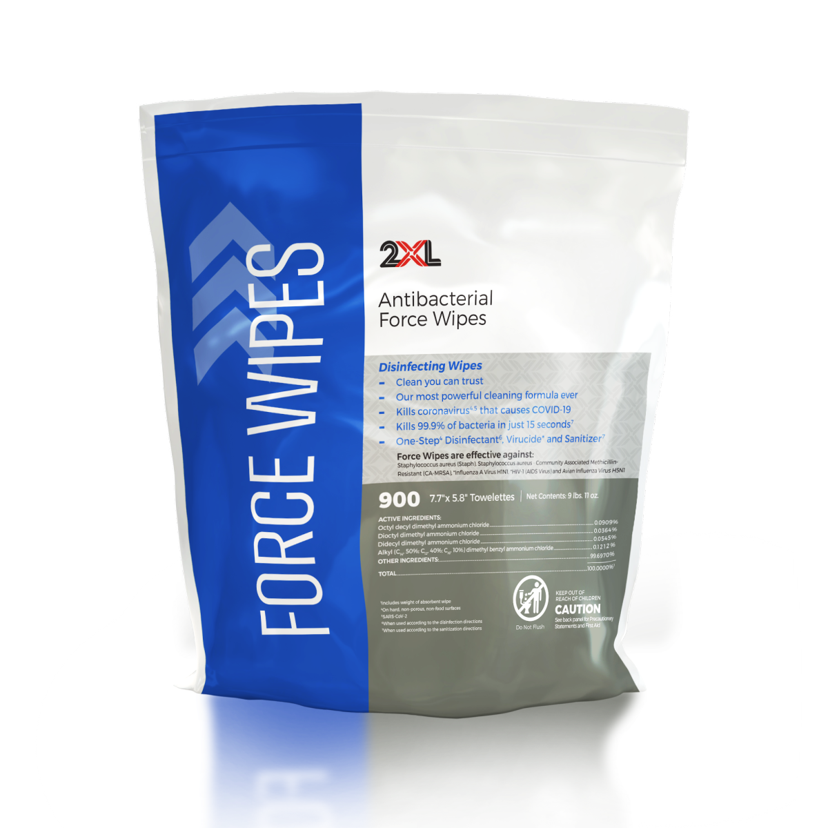 Antibacterial Force Wipes