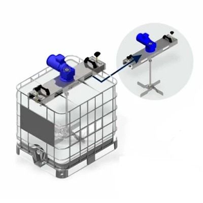 Agitador para tanque - IBC 1000 litros