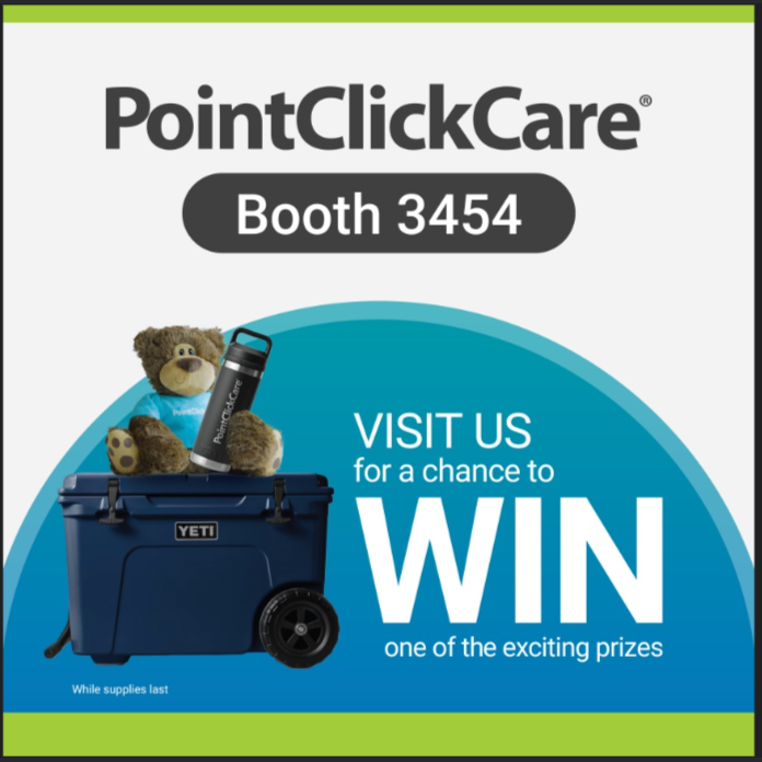 Win Big at the PointClickCare Booth #3454!