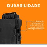 CTO C PLUS - Caixa de Terminação Óptica Para Cordoalha