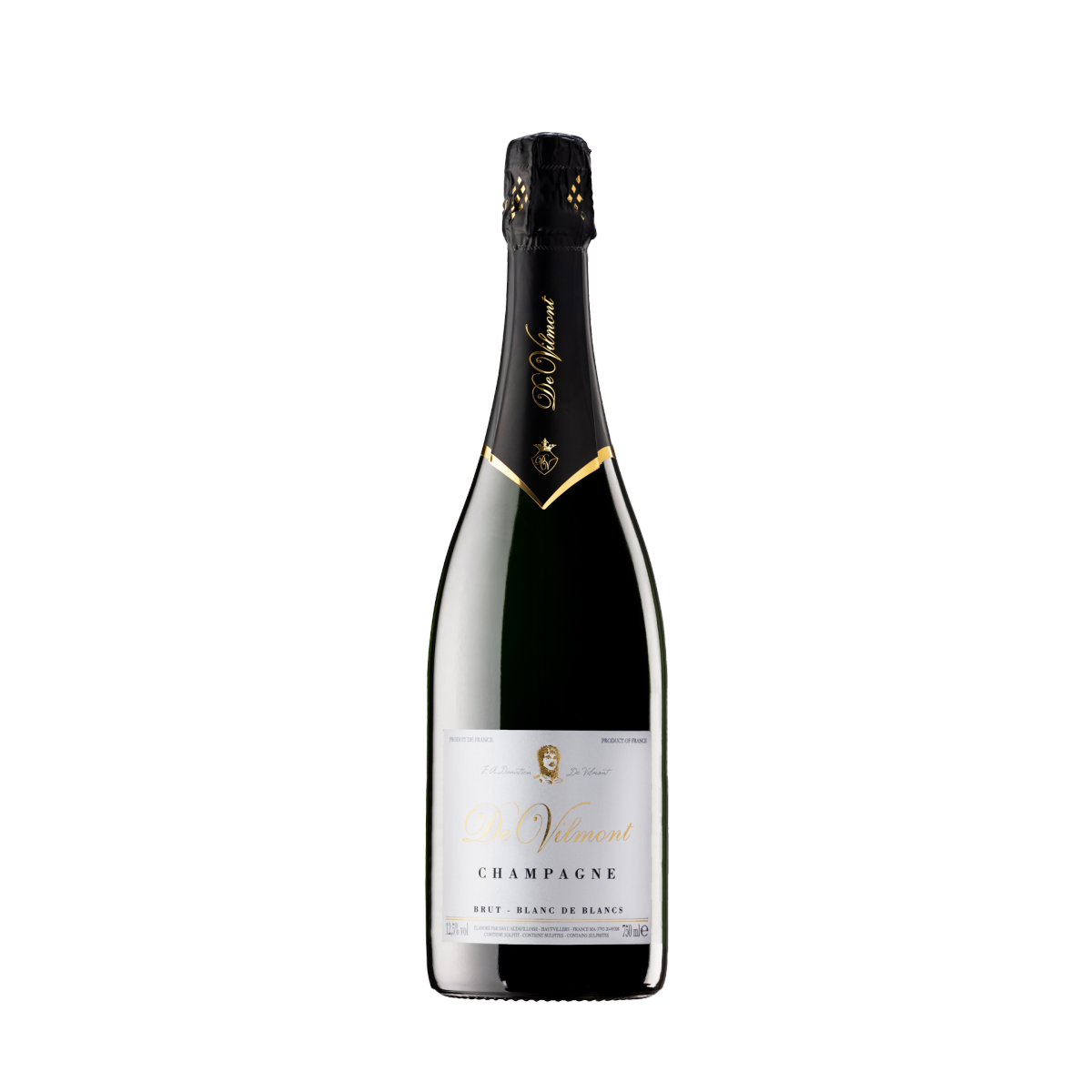 Brut Blanc De Blancs Champagne De Vilmont