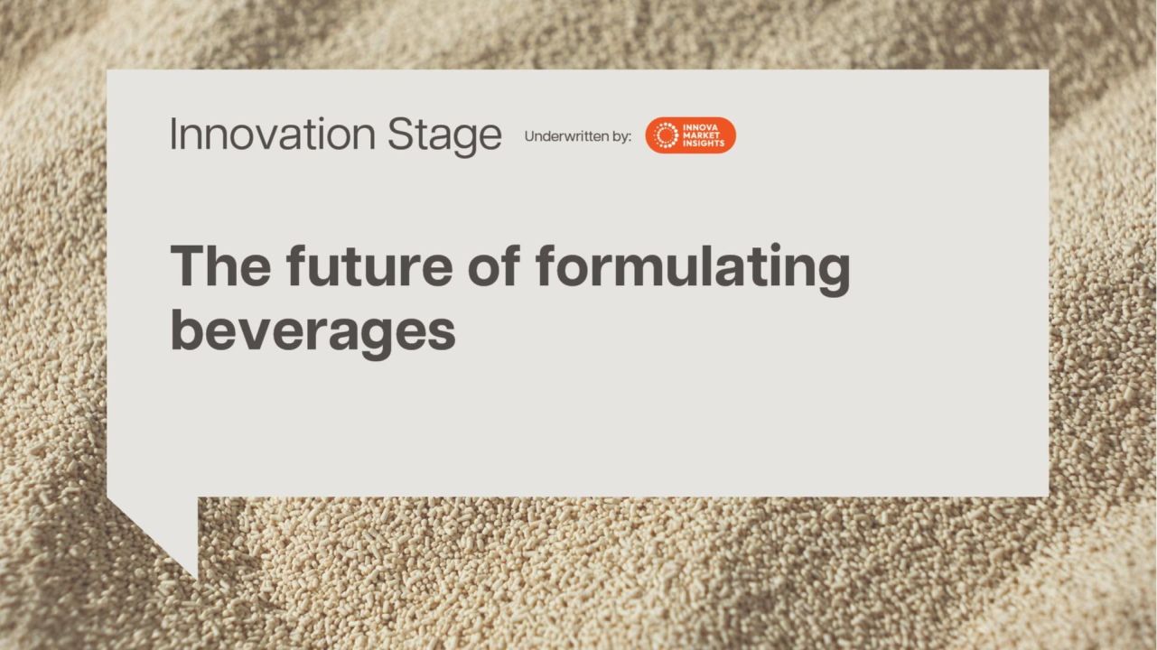 The future of formulating beverages
