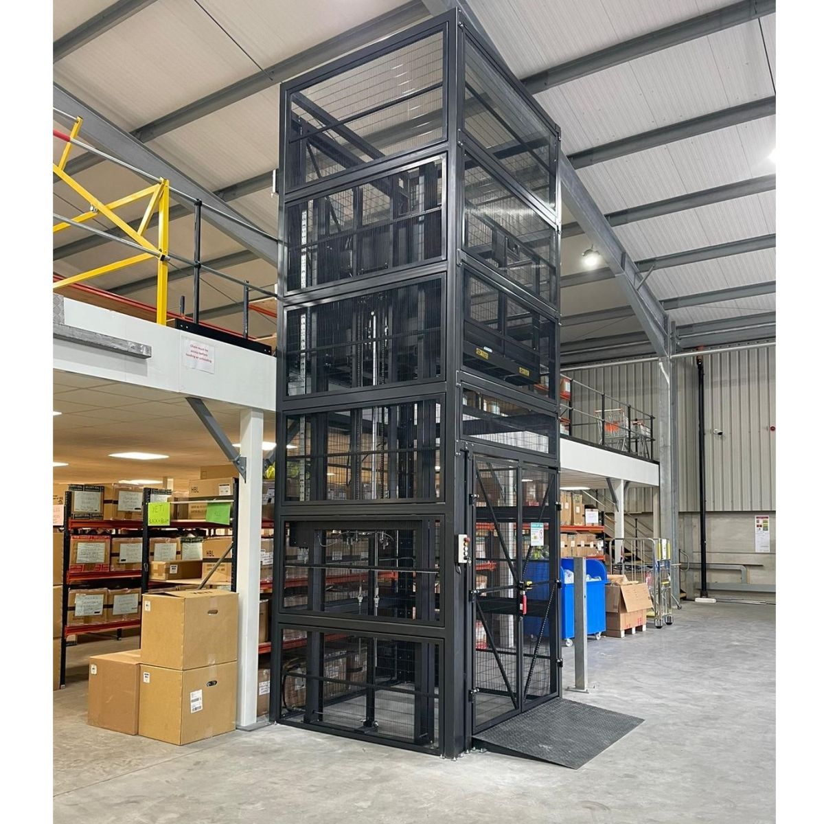 Reach Goods & Mezzanine Lift