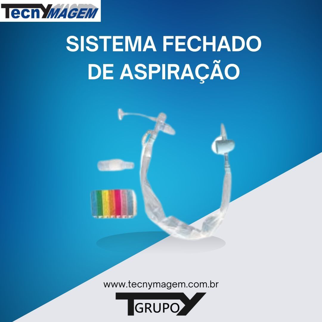 Sistema fechado de aspiração endotraqueal