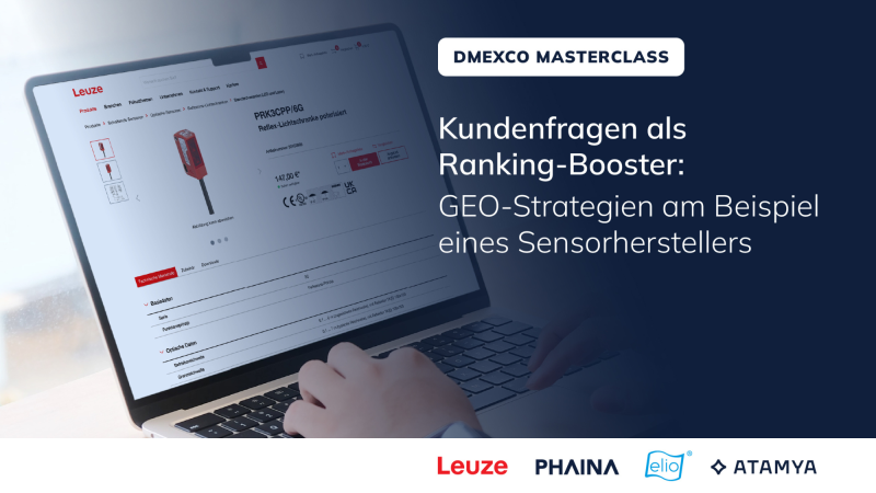 Kundenfragen als Ranking-Booster: GEO-Strategien am Beispiel eines Sensorherstellers