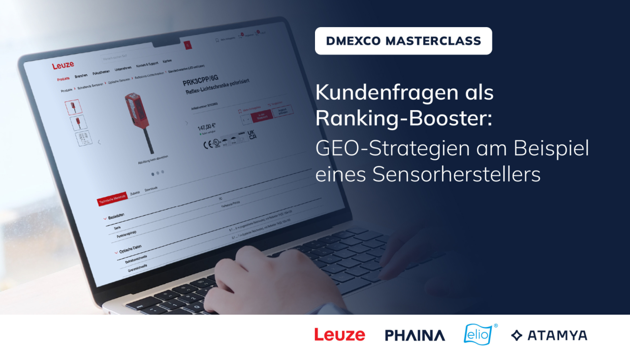 Kundenfragen als Ranking-Booster: GEO-Strategien am Beispiel eines Sensorherstellers