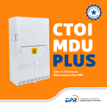 CTOI MDU PLUS - Caixa de Terminação Óptica Interna