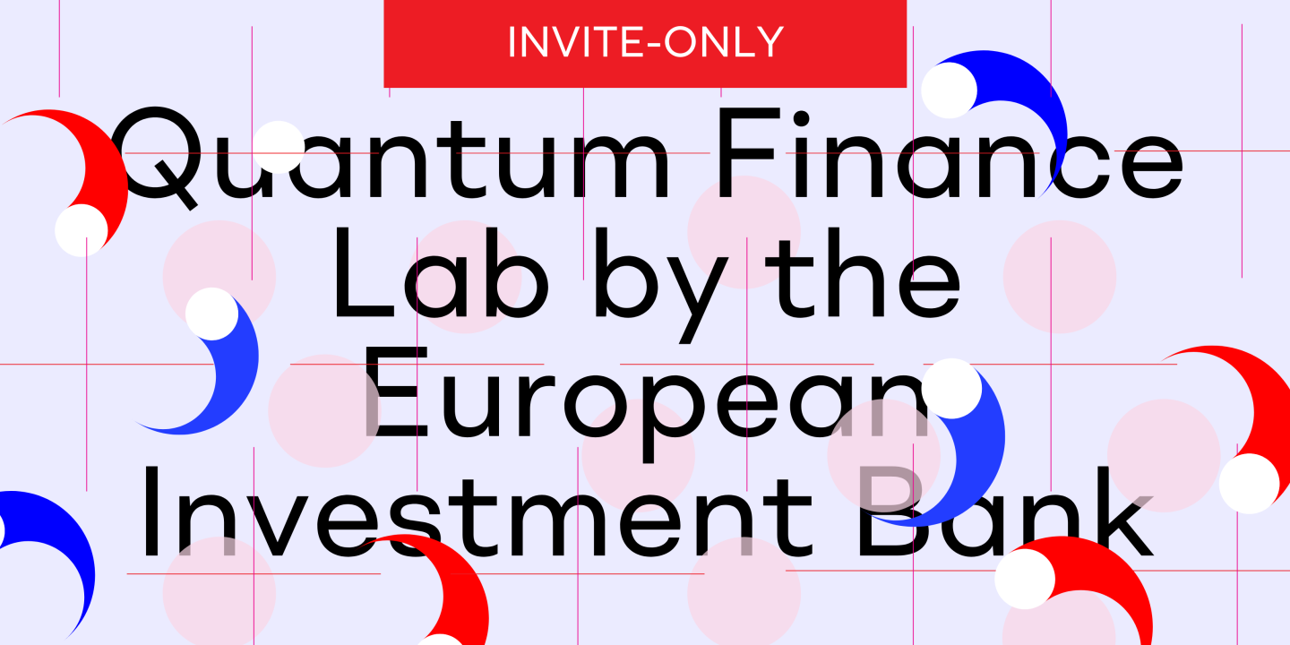 Quantum Finance Lab by the European Investment Bank - Side Event (invite-only)