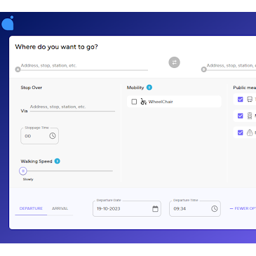 Intermodal trip planner for Europe