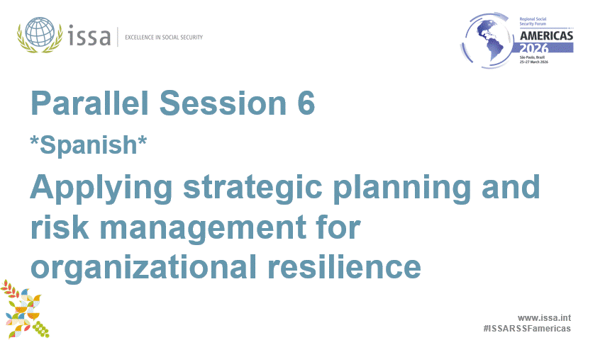 R2-PS6: *Spanish* Applying strategic planning and risk management for organizational resilience