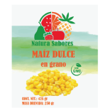 Maíz Dulce en grano y Mazorca