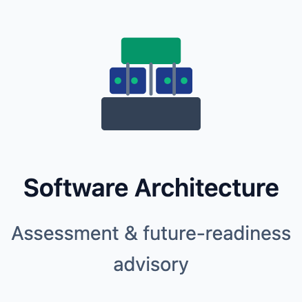 Software architecture assessment & future-readiness advisory