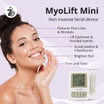 MyoLift Mini Microcurrent Facial Device - Non-Invasive Face Lift, Facial Skin Care Products for Anti Aging, Skin Tightening - Esthetician Supplies and Skin Care Tools - Up to 400 Microamps
