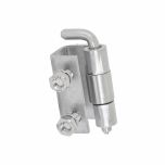 Dobradiça Interna Inox (Lift) com Abertura de 120°