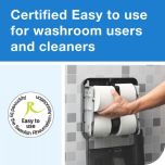 Tork OptiServe® 4-Roll Coreless Toilet Paper Dispenser