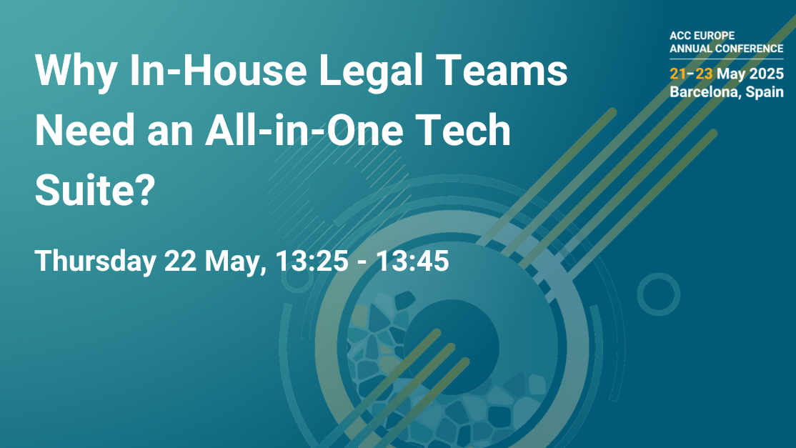 Why In-House Legal Teams Need an All-in-One Tech Suite?