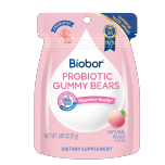 Biobor Probiotic Gummy Bears (Grape / Blueberry / Peach)