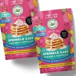 Hidden Foods Pancake Mixes, Gluten-Free Pancake Mix, Sausage and Garlic Sauce, Marinara Sauce, and Hot Cocoa