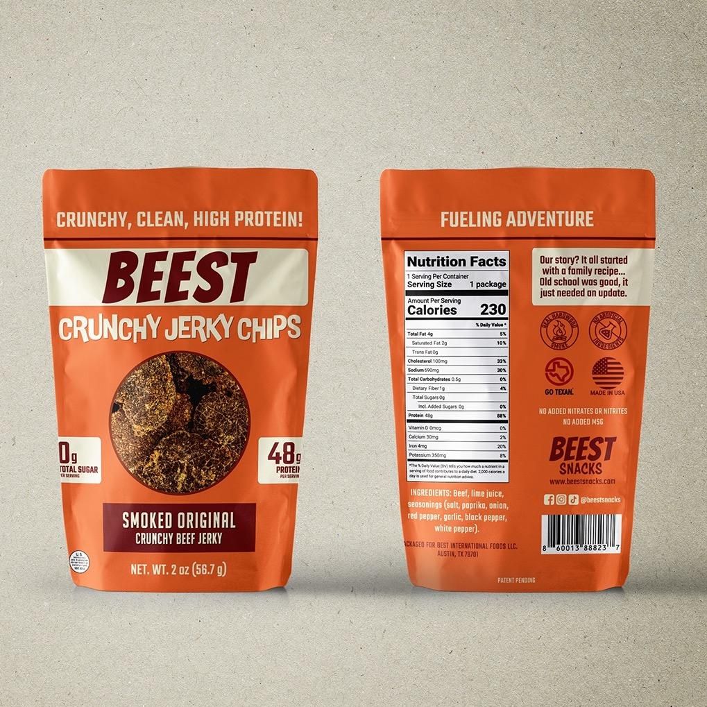 BEEST Beef Crunchy Jerky
