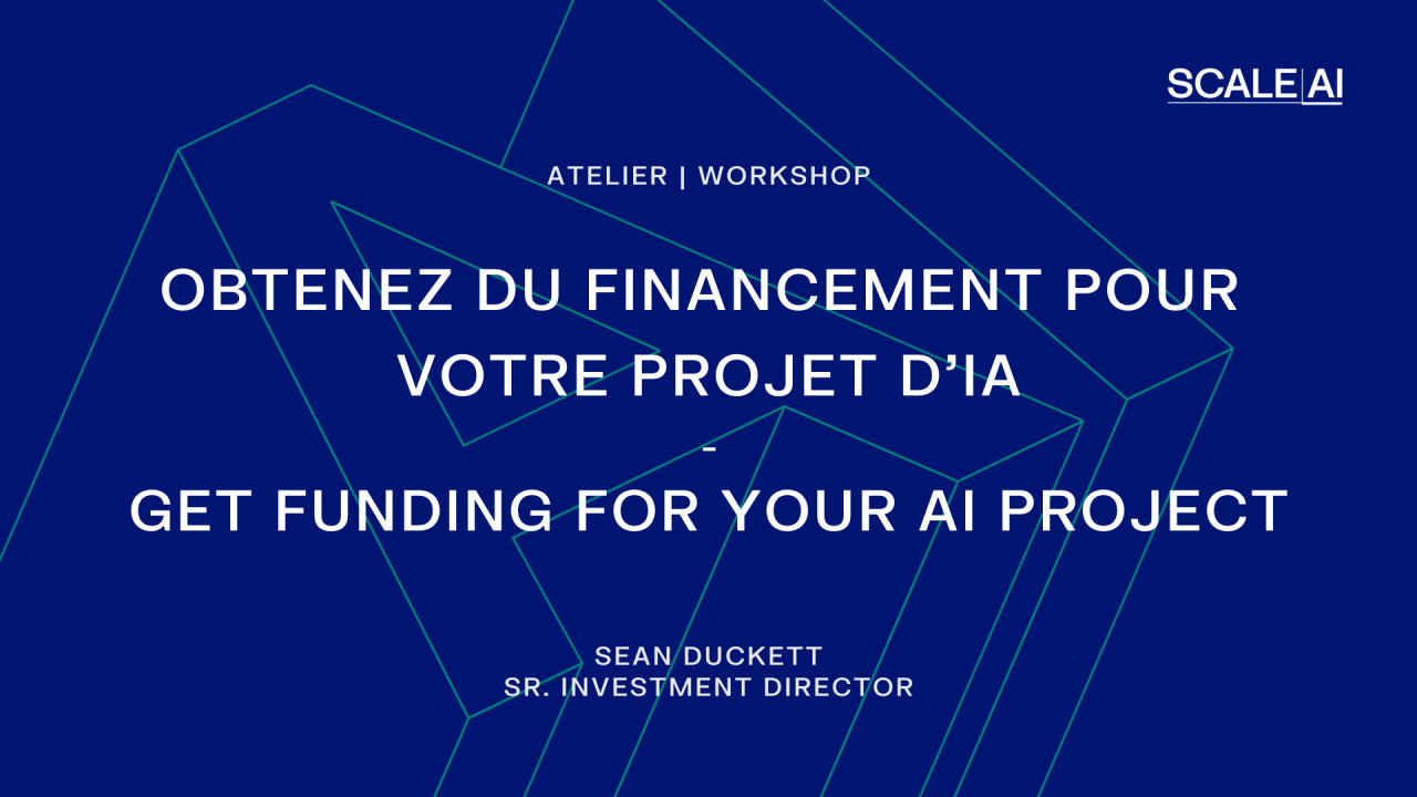 Securing Funding for Your AI Projects