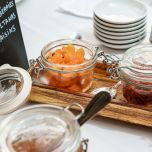 Rooms and Breakfast buffet