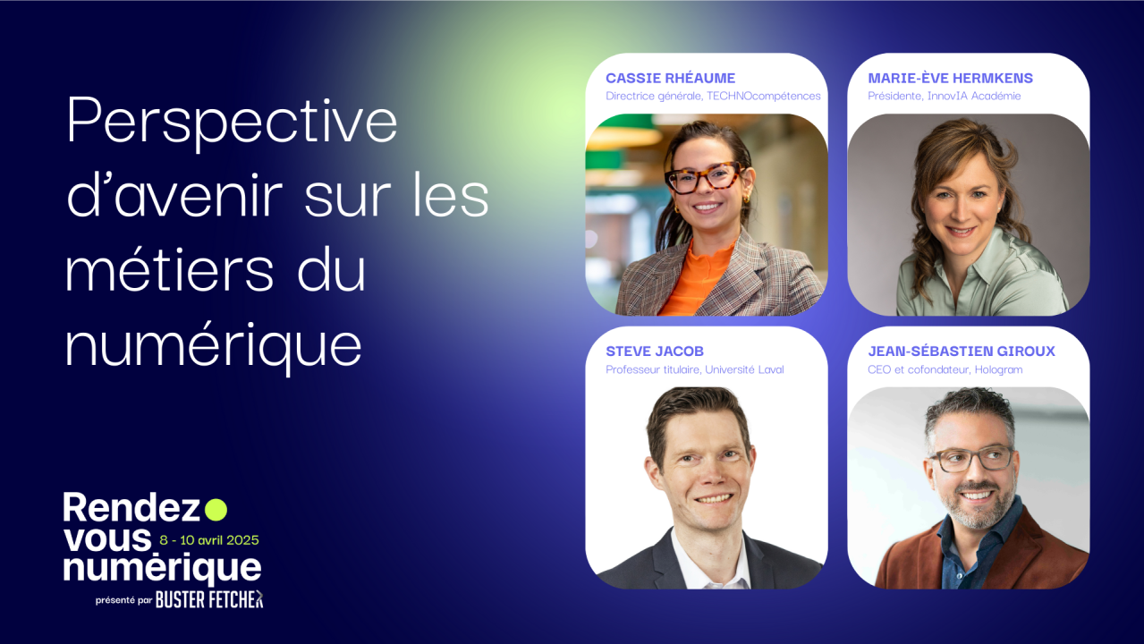 Panel de clôture : Perspective d'avenir sur les métiers du numérique