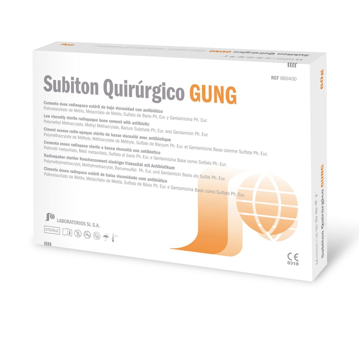 SYRINGE APPLICATION (LOW VISCOSITY) CEMENT WITH GENTAMICIN (1.25%).