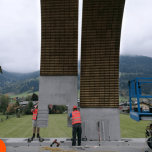 Birdsong instead of traffic noise - thanks to precast elements