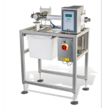 Metal detector for liquids and viscous products