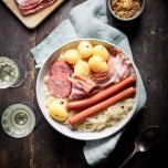 Charcuteries cuites (knacks, balls, cervelas...)