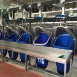 Overhead gravity conveyor