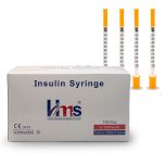 U-100 Syringes with needle - 1ml/cc 29G x 12mm Disposable Syringes, (100 Pack)