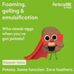 Royal Avebe - PerfectaSOL®: an easy to use, potato-derived ingredient for plant-based dairy and confectionery products.