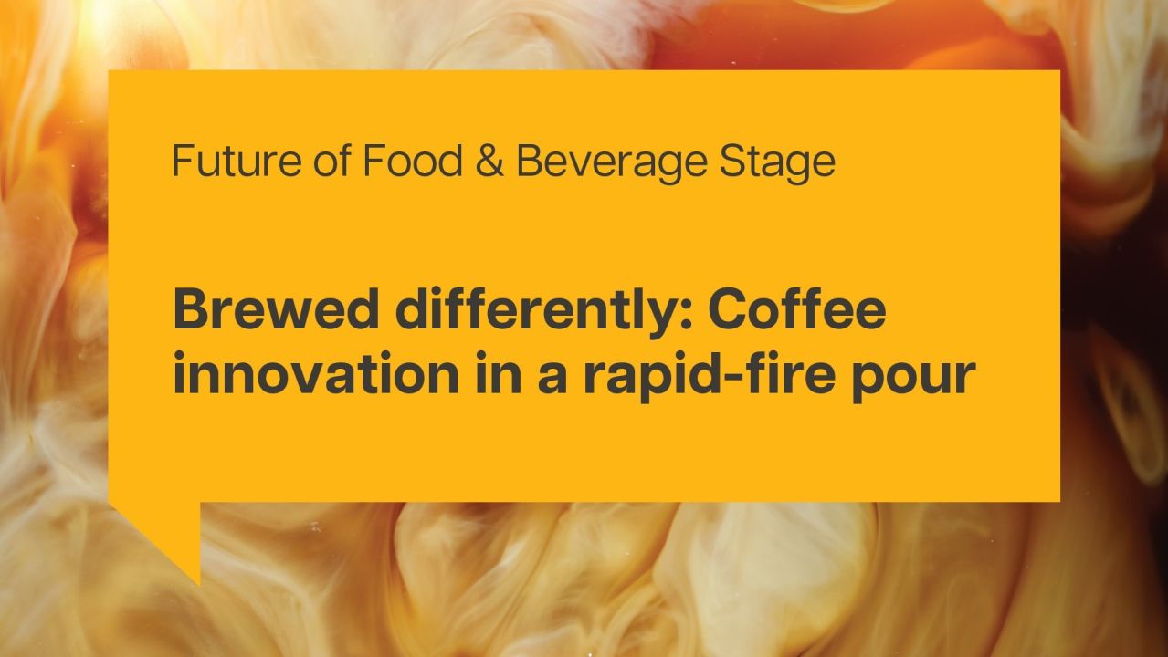 Brewed differently: Coffee innovation in a rapid-fire pour