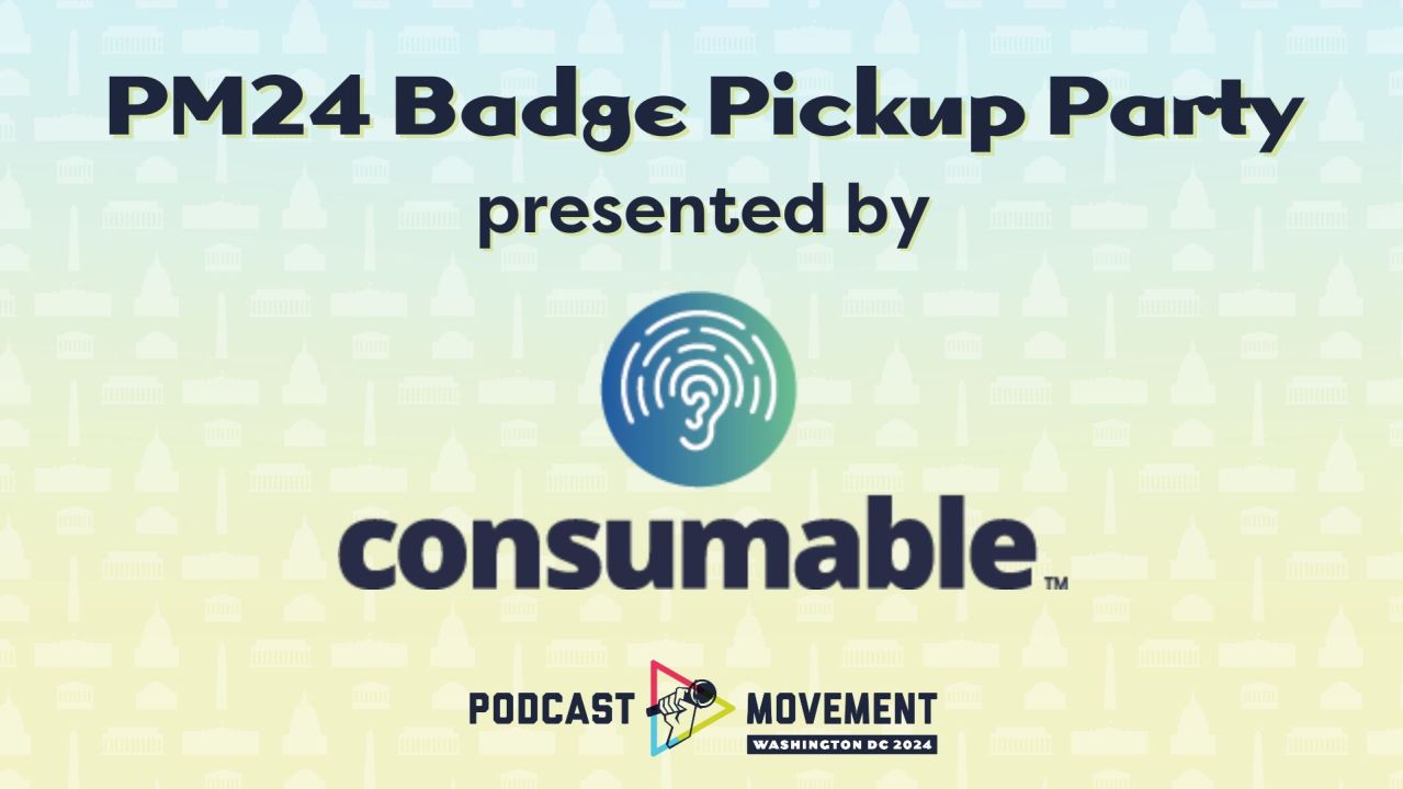 Badge Pickup & Check-In Party w/ Consumable