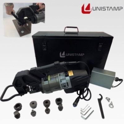 UNIPORTÁTIL | PUNCIONADEIRA MANUAL PARA CHAPAS E PERFIS