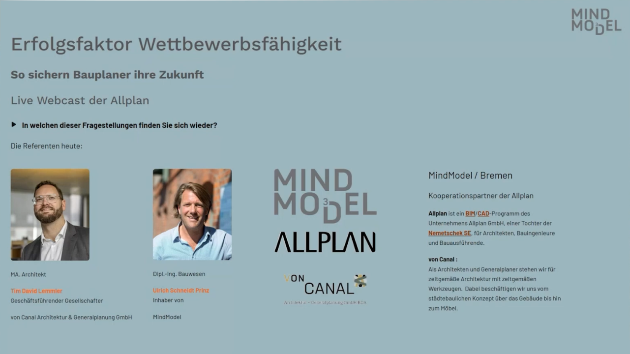 Success Factor: Competitiveness – How Construction Planners Secure Their Future