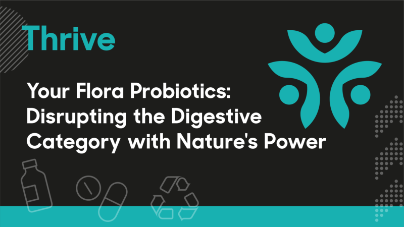 Your Flora Probiotics: Disrupting the Digestive Category with Nature's Power