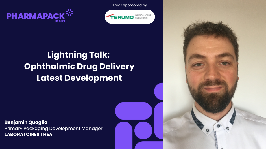 Lightning Talk: Ophthalmic Drug Delivery Latest Development