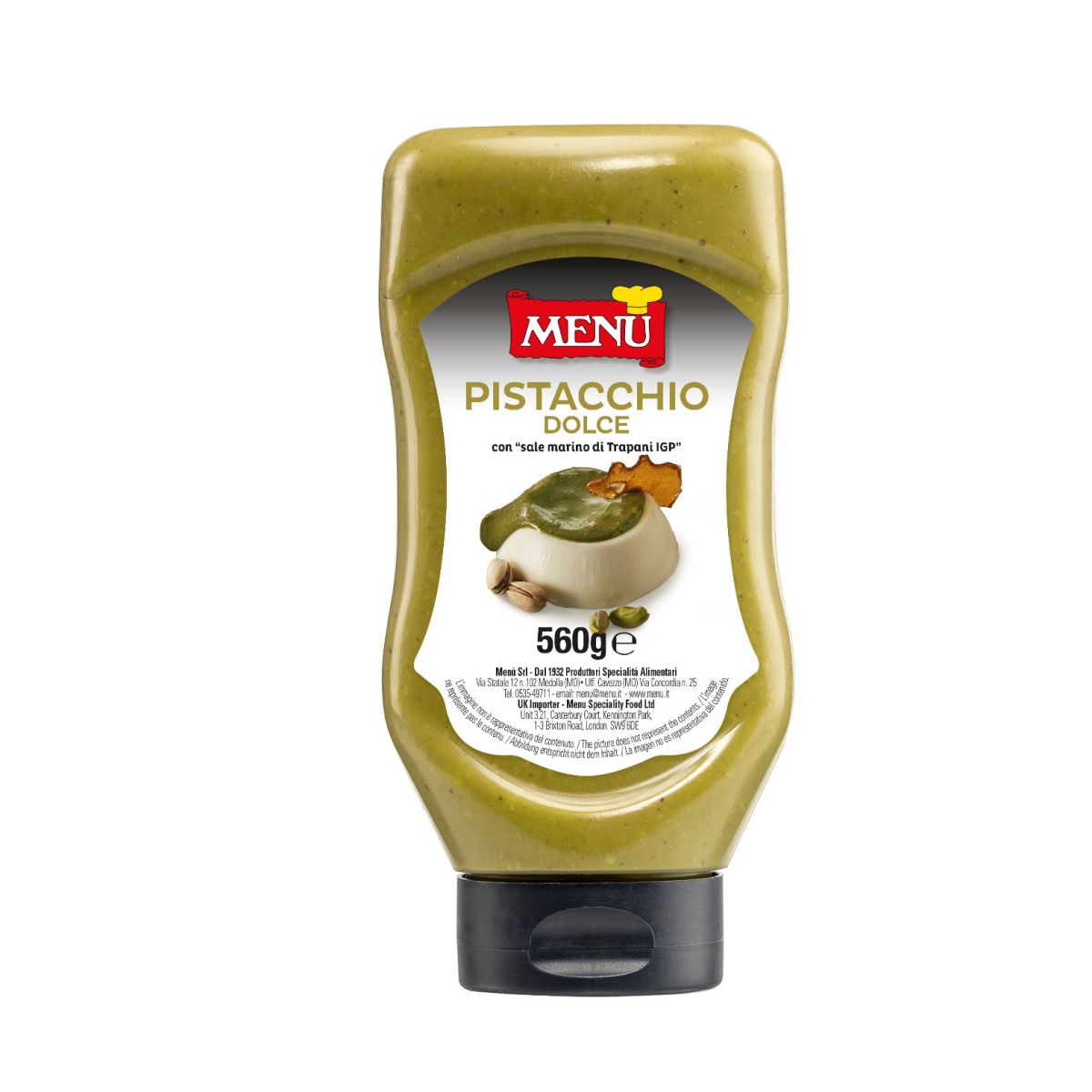 Pistacchio dolce con Sale marino di Trapani IGP