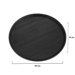 Bandeja Redonda Antiderrapante 45cm